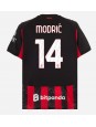 Muži Futbalové oblečenie AC Milan Luka Modric #14 2025-26 Krátky Rukáv - Domáci